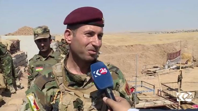 Pêşmergeyek şikestê bi hijmarek a xwekuj ên Daişê dihîne